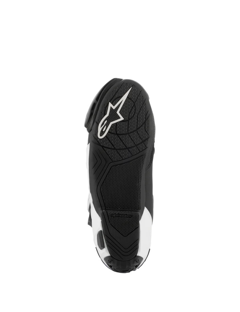 Bottes Moto Racing Perforées Alpinestars Supertech R Vented Noir/Blanc | Achat en Ligne
