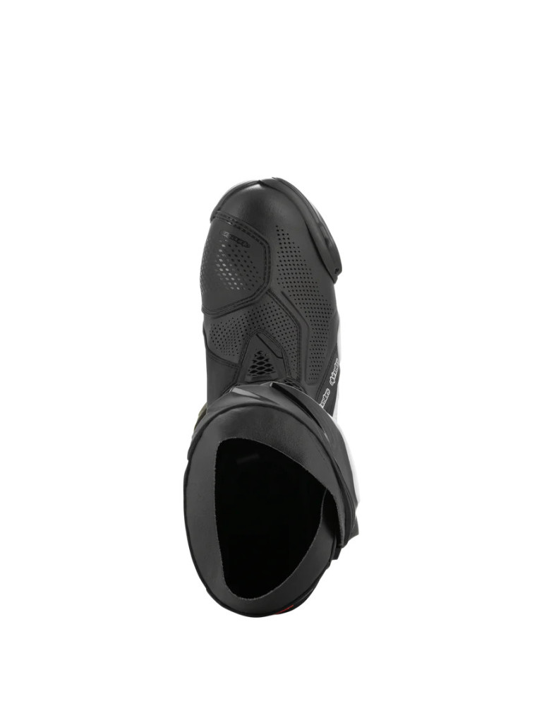 Bottes Moto Racing Perforées Alpinestars Supertech R Vented Noir/Blanc | Achat en Ligne