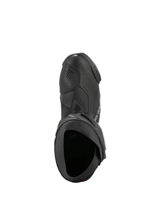 Bottes Moto Racing Perforées Alpinestars Supertech R Vented Noir/Blanc | Achat en Ligne
