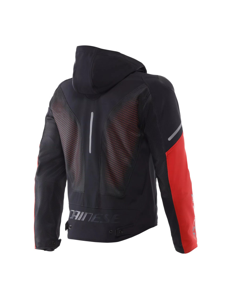 Dainese Supersprint Air Sommer Motorradjacke – Schwarz/Weiß/Rot | Kaufen