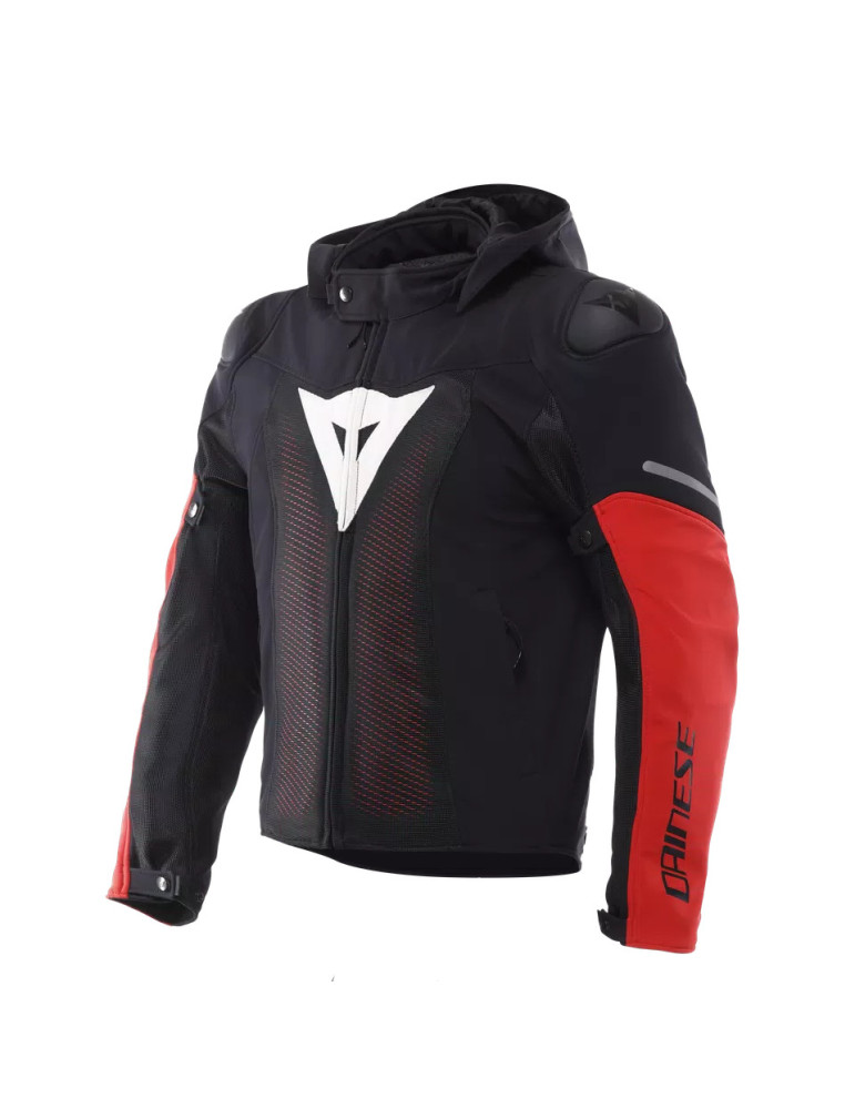 Giacca Moto Estiva Traforata Dainese Supersprint Air Nero/Bianco/Rosso