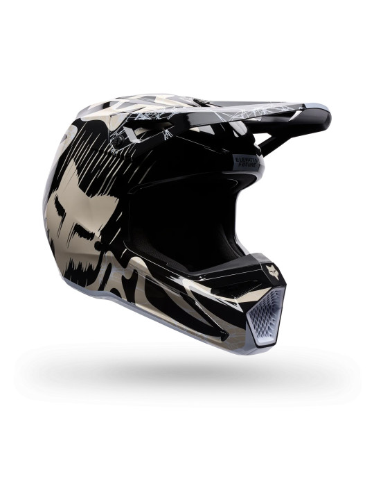 Casco Moto Cross Enduro Fox V1 Diffuse SE Nero | Offerta Online