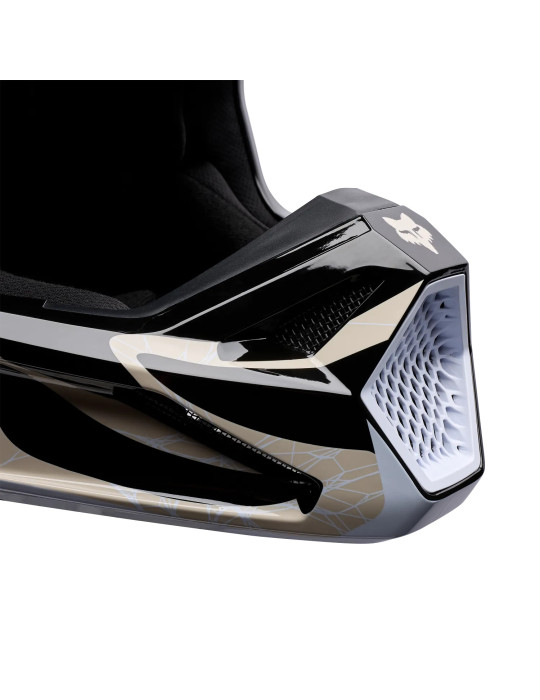 Casque Moto Cross/Enduro Fox V1 Diffuse SE Noir | Achat en ligne