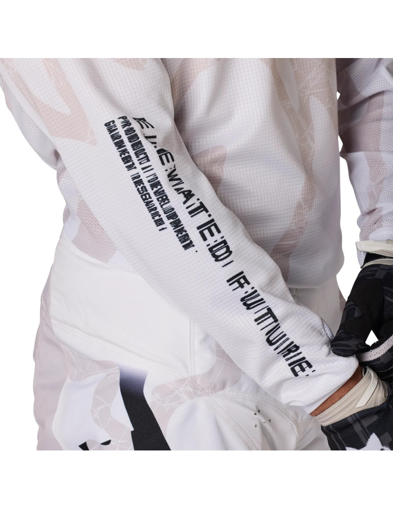 Camiseta Moto Cross Enduro Fox 180 Diffuse SE Blanca | Tienda Online