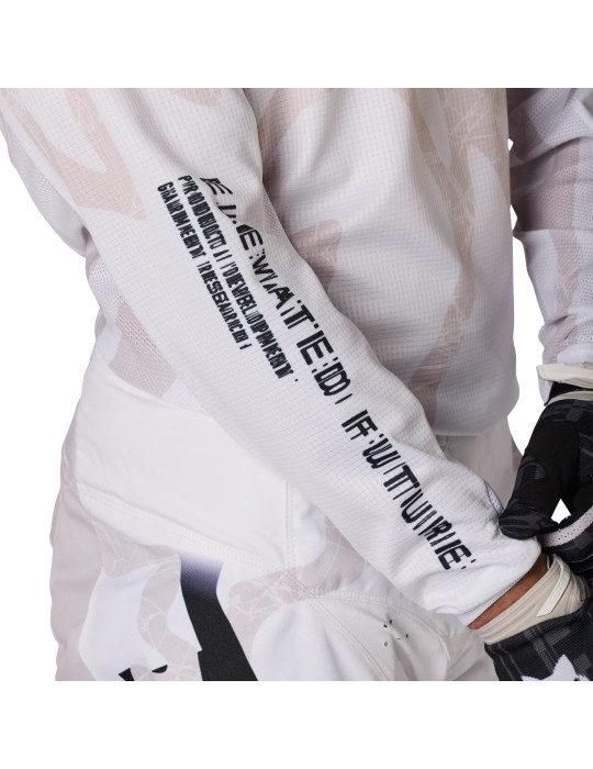 Fox 180 Diffuse SE Motocross Jersey White | MX Riding Shirt