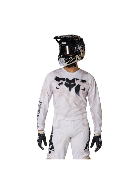 Fox 180 Diffuse SE Motocross Jersey White | MX Riding Shirt