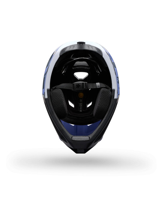 Fox Proframe RS Diffuse Full Face MTB Helmet – Purple Dove | Lightweight Trail Protection