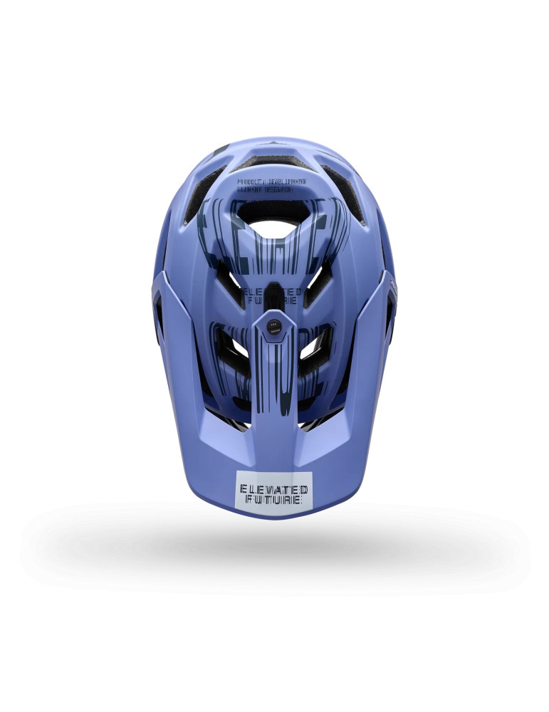Fox Proframe RS Diffuse Full Face MTB Helmet – Purple Dove | Lightweight Trail Protection