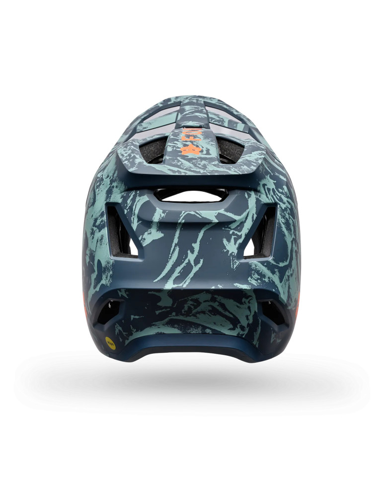 Fox Rampage Image Print Full Face MTB Helmet – Arctic Blue | Buy Online