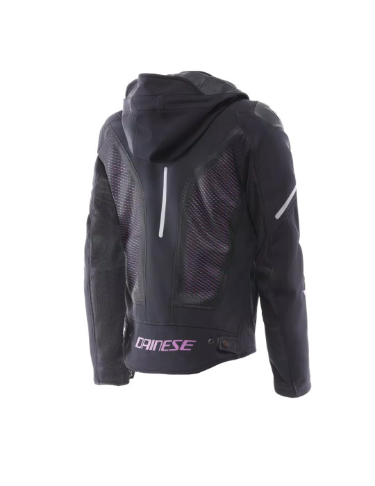 Giacca Moto Estiva Donna Dainese Super Sprint Air Nero/Rosa/Viola | Air Mesh
