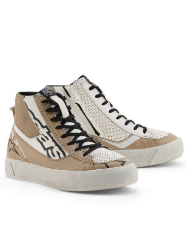 Alpinestars Stella Stated Flair Damen Motorradschuhe – Weiß/Sand kaufen