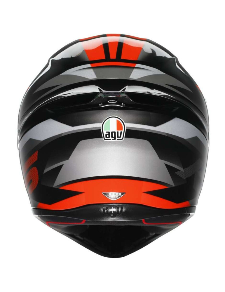 AGV K1 S Fastlap Integralhelm – Schwarz/Grau/Rot | Online kaufen
