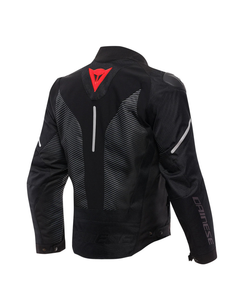 Blouson Moto Imperméable Dainese Super Sprint D-Dry Noir/Rouge Lava | Achat en ligne