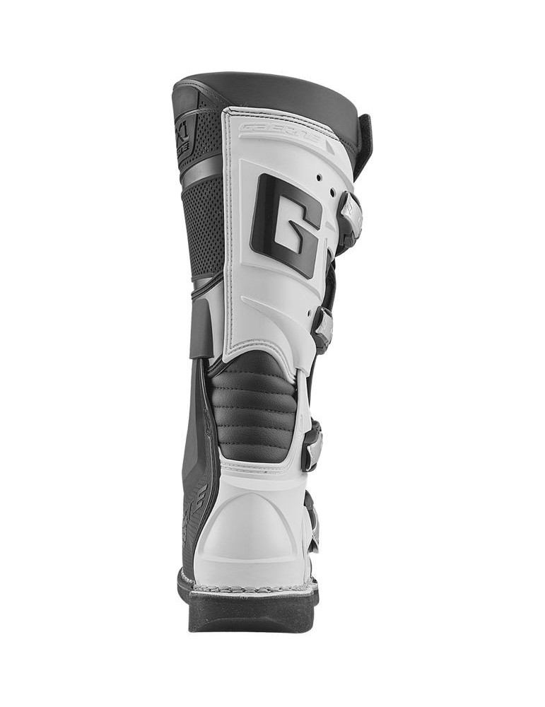 Gaerne GX1 Motocross & Enduro Boots – Black/White/Grey | Buy Online