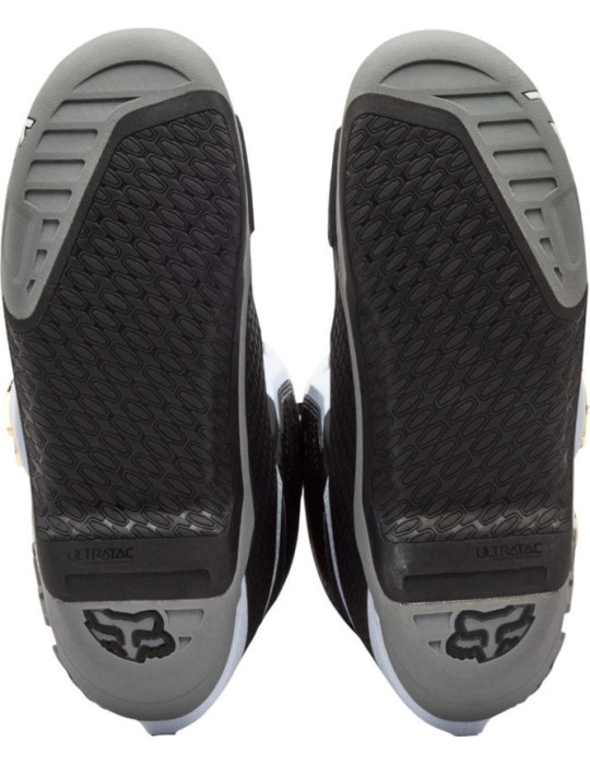 Botas de Moto Cross Fox Instinct Competición Blanco/Negro/Gris | Offroad MX