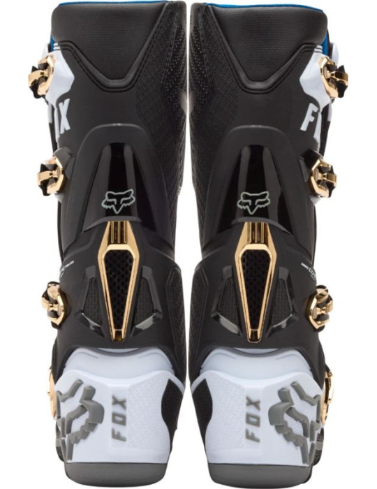 Fox Instinct Pro Motocross Motorradstiefel – Weiß/Schwarz/Grau | Online kaufen