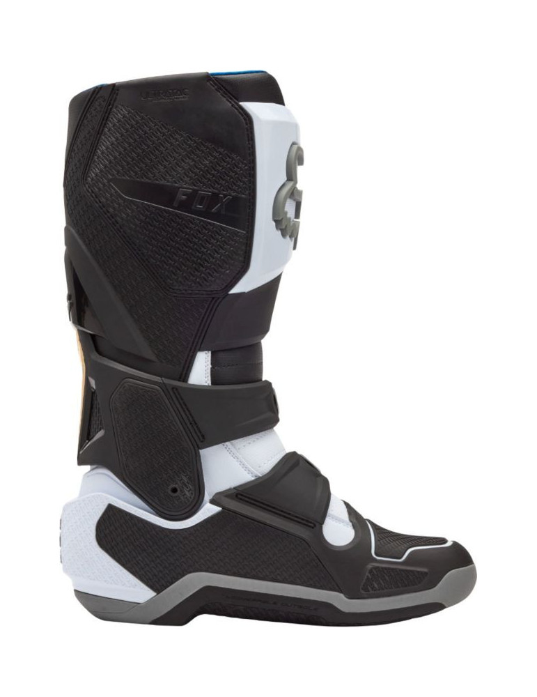 Fox Instinct Pro Motocross Motorradstiefel – Weiß/Schwarz/Grau | Online kaufen