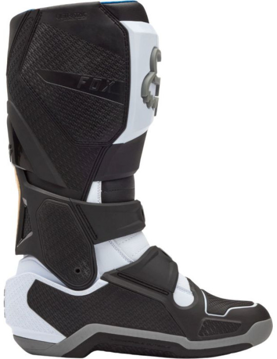 Fox Instinct Pro Motocross Motorradstiefel – Weiß/Schwarz/Grau | Online kaufen