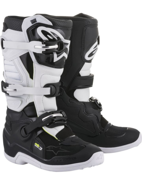 Alpinestars Stella Tech 3 Damen Motocross Enduro Stiefel Schwarz/Weiß | Online kaufen