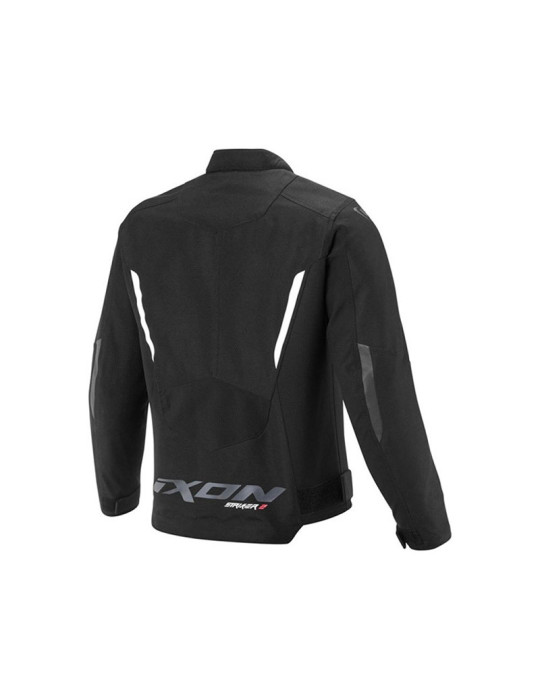 Giacca Moto Bambino Impermeabile Ixon Striker 2 Kid Nero/Bianco | Acquista Online