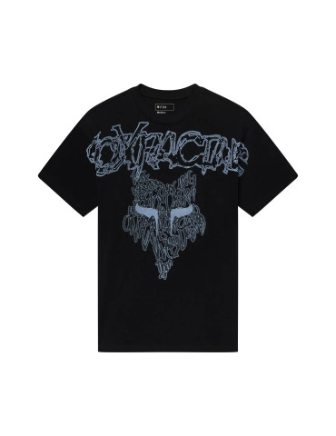 Camiseta Fox Abyss Heavyweight Negra | Algodón Pesado