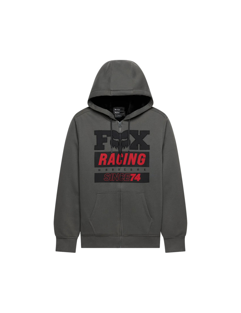 Fox Sice 74 Sasquatch Zip Fleece Jacket – Dark Shadow | Buy Online