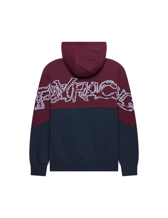 Sweat à Capuche Fox Abyss Pullover Bordeaux Foncé | Boutique en Ligne
