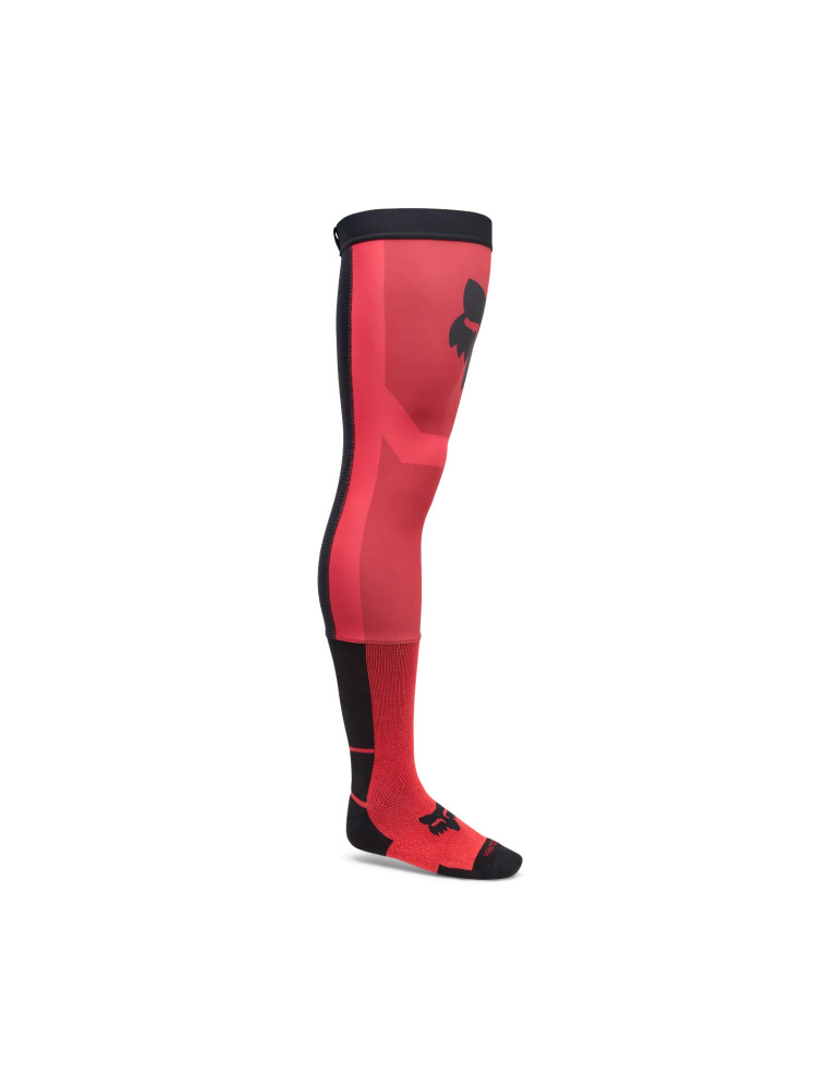 Fox Flexair Motocross/Enduro Kniesocken Unterzieher Rot | Atmungsaktiv & Komfortabel