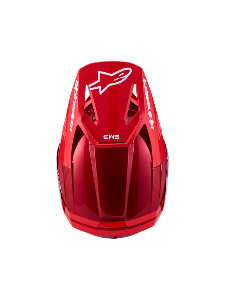 Alpinestars S-M3 Radium Helm Rot/Weiß | Motocross & Enduro Helmet Kaufen