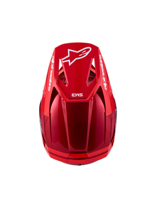 Alpinestars S-M3 Radium Helm Rot/Weiß | Motocross & Enduro Helmet Kaufen