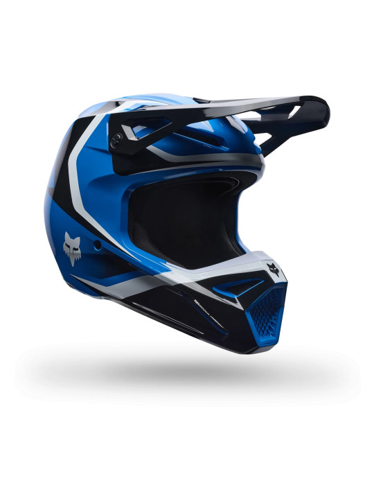 Fox Racing V1 Frame Blau Motocross & Enduro Helm | Kaufen Online
