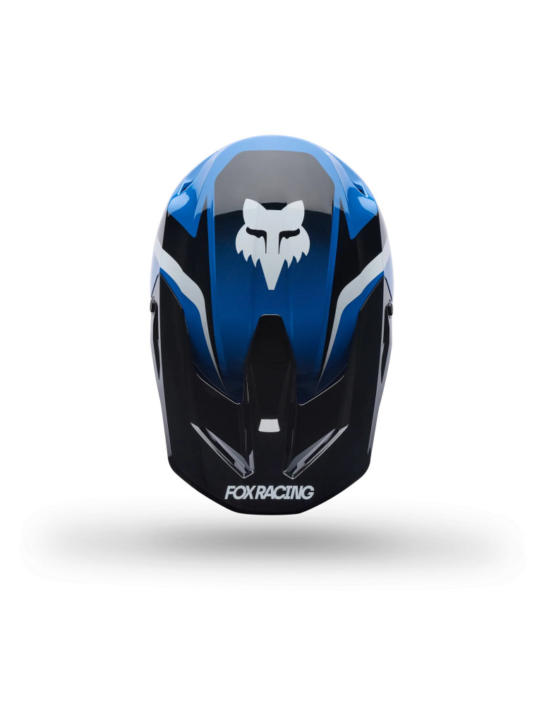 Fox Racing V1 Frame Blue Full Face Motocross & Enduro Helmet | Buy Online