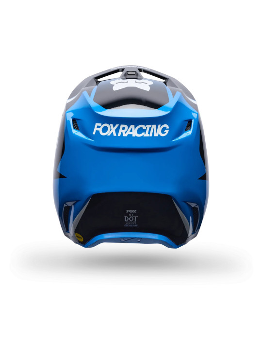 Casque Intégral Moto Cross & Enduro Fox Racing V1 Frame Bleu | Achat en Ligne