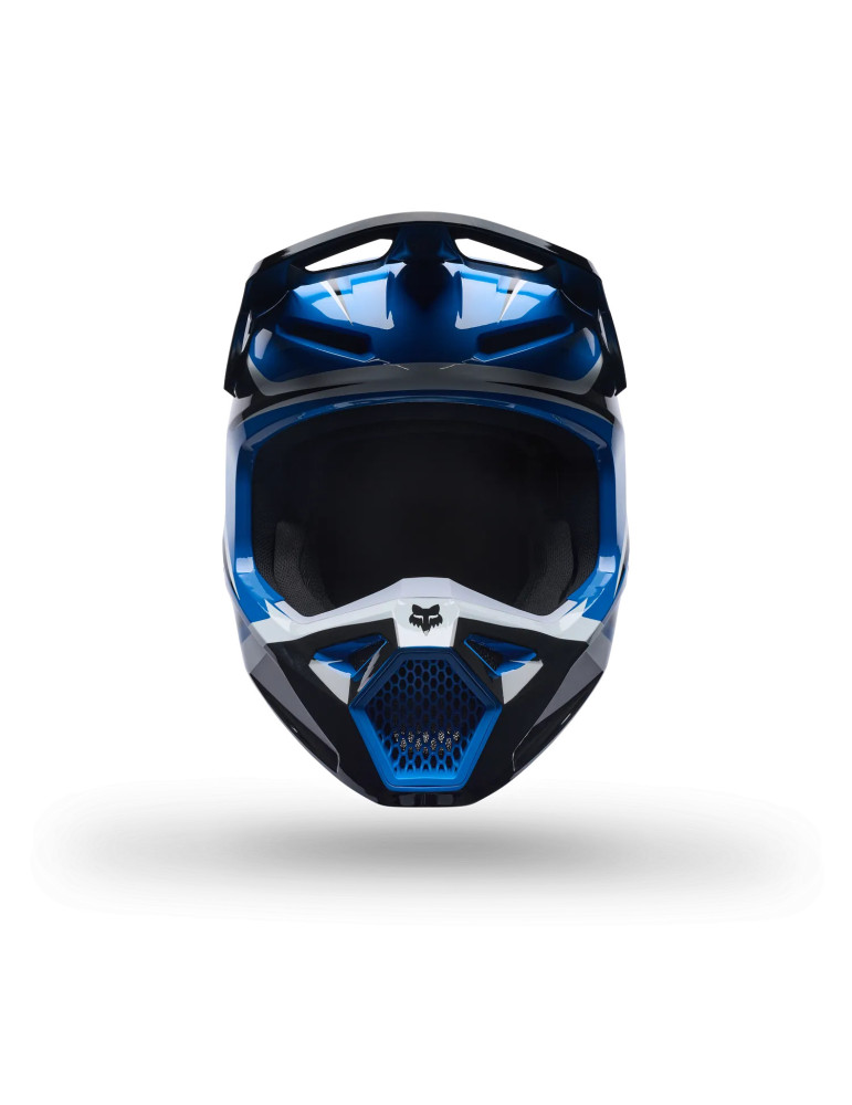 Fox Racing V1 Frame Blue Full Face Motocross & Enduro Helmet | Buy Online