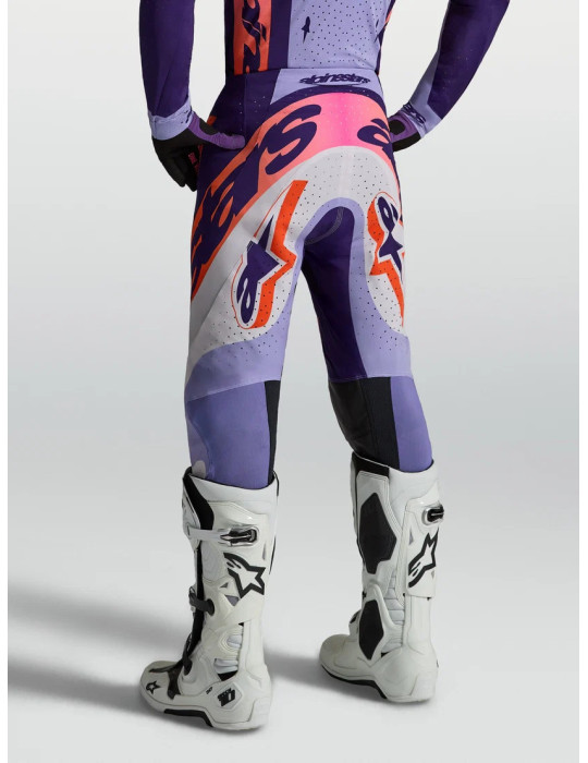 Pantalón Moto Cross Enduro Alpinestars Supertech Dyna Violeta/Rosa | Comprar Online