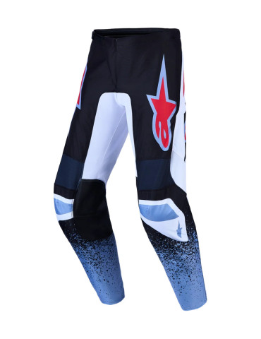 Pantaloni Moto Cross/Enduro Alpinestars Fluid Drag Bianco Blu Rosso | Offerta Online