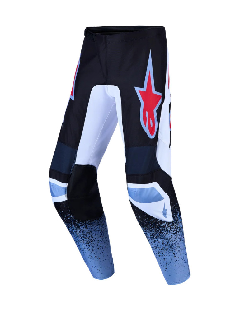 Alpinestars Fluid Drag Motocross/Enduro Hose – Weiß/Blau/Rot | Online kaufen