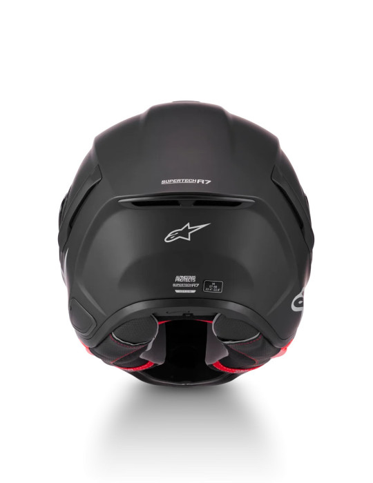 Alpinestars S-R7 Solid Schwarz Matt Integralhelm | Online kaufen