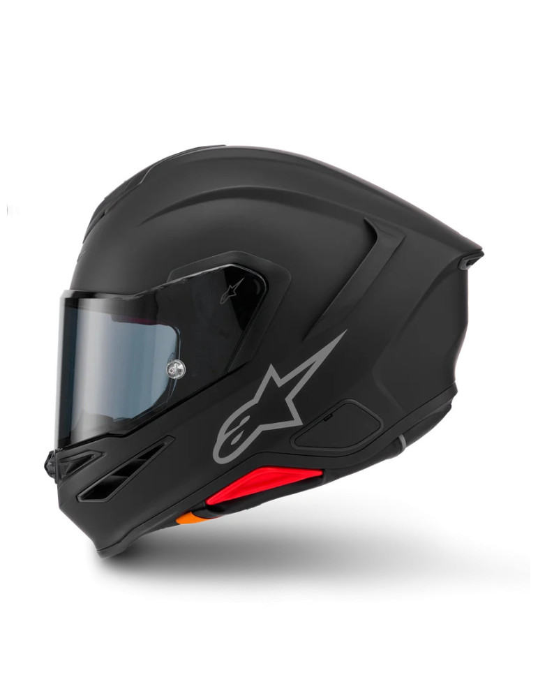Alpinestars S-R7 Solid Matt Black Full Face Motorcycle Helmet | Buy Online