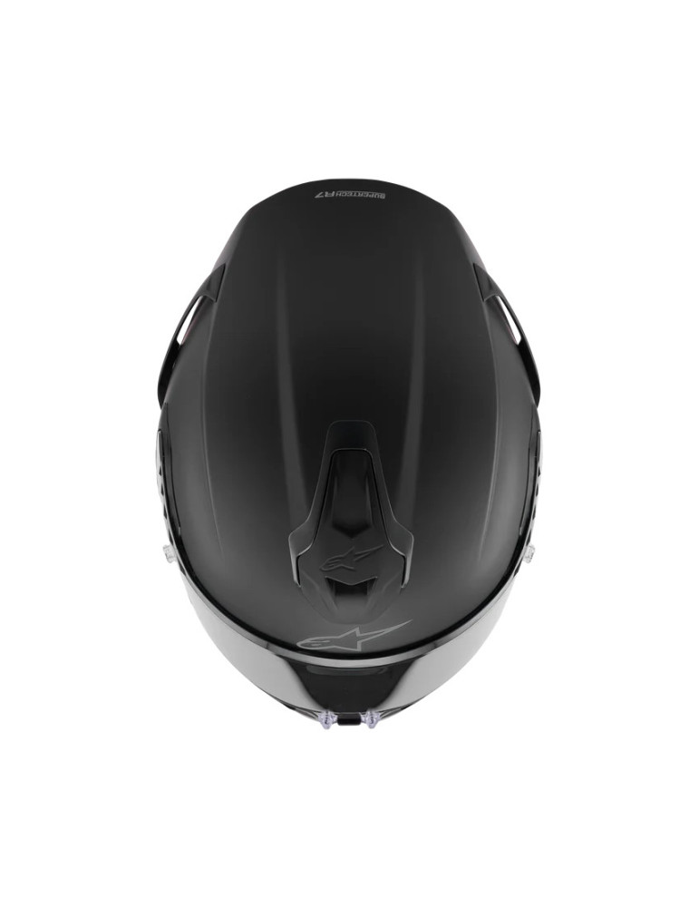 Alpinestars S-R7 Solid Matt Black Full Face Motorcycle Helmet | Buy Online