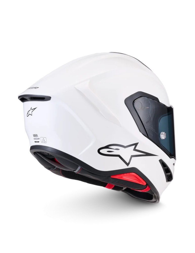 Alpinestars S-R7 Solid Integralhelm – Weiß Glänzend | Jetzt kaufen