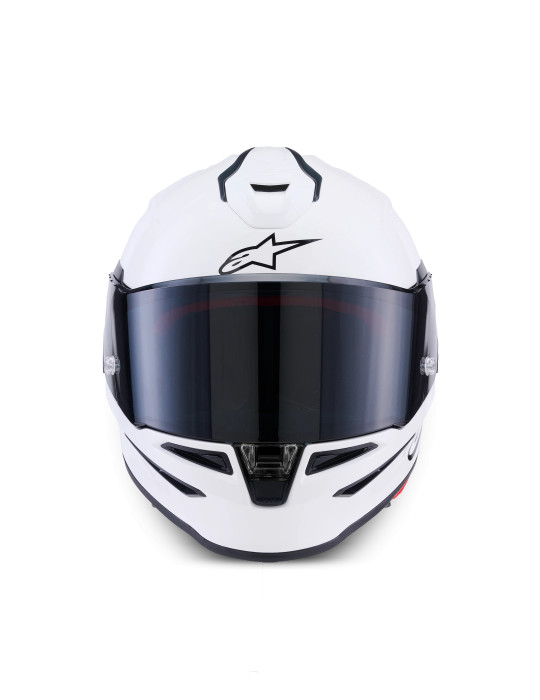 Alpinestars S-R7 Solid Integralhelm – Weiß Glänzend | Jetzt kaufen