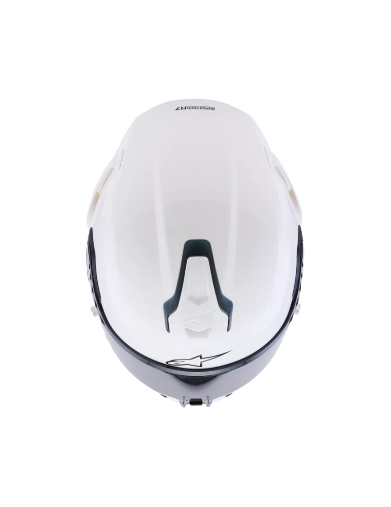 Alpinestars S-R7 Solid Integralhelm – Weiß Glänzend | Jetzt kaufen