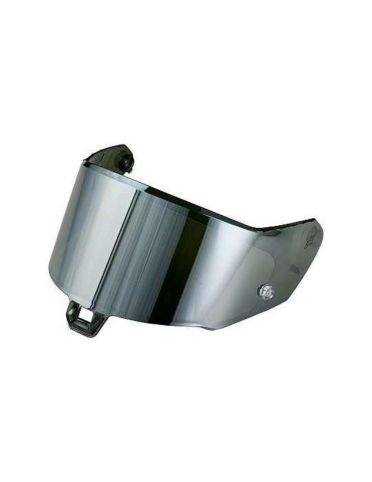 Alpinestars S-02.1-R AV Mirror Silver Visor | Stop and Go