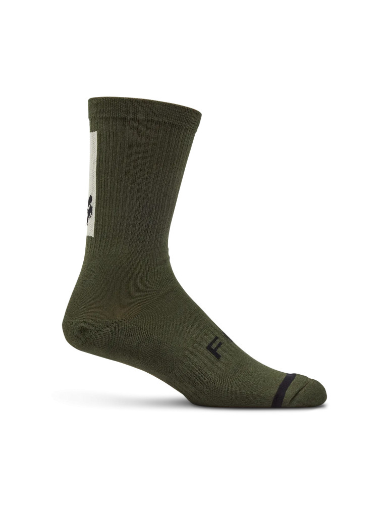 Calze MTB Fox Defend 8″ Olive Green | Stop and Go Shop
