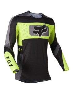 FOX FLEXAIR MIRER JERSEY NEGRO AMARILLO