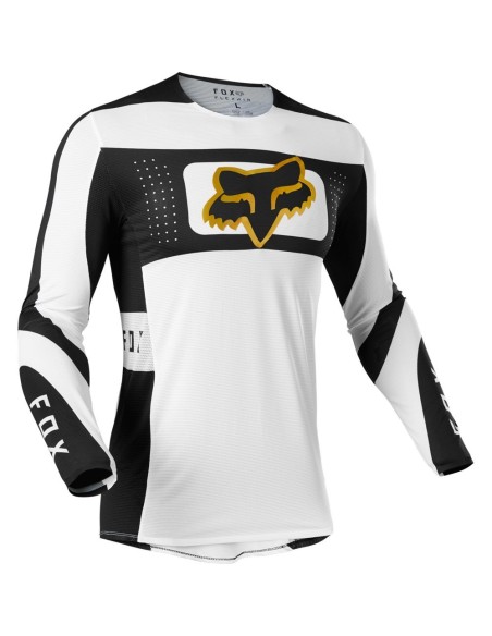 MAGLIA FOX FLEXAIR MIRER BIANCO NERO