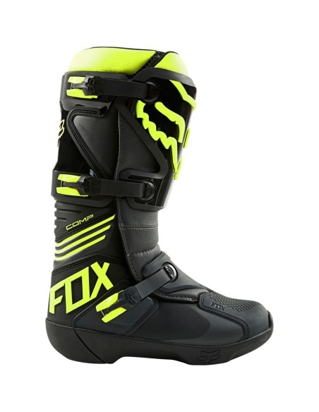 FOX COMP BOOT NOIR JAUNE