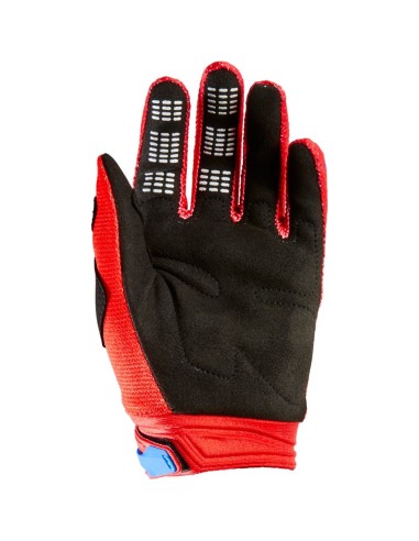 BABY GLOVE FOX 180 SKEW WHITE RED BLUE