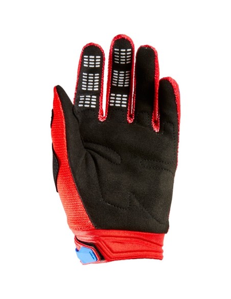 BABY GLOVE FOX 180 SKEW WHITE RED BLUE